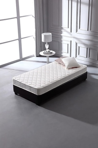 Uzunbebe 140X190 P.C Pearly Ortopedik Çift Kişilik Yaylı Yatak