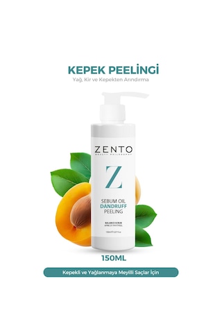Zento Sebum Oıl Dandruff Haır Peelıng 150 Ml