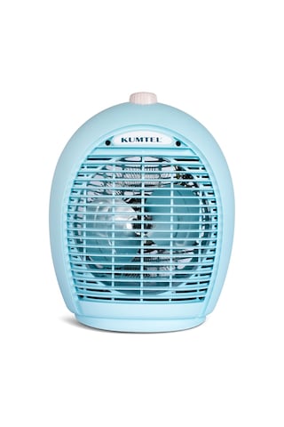 Kumtel Fanlı Isıtıcı Termostatlı 2000 W LX-6331 T Mavi