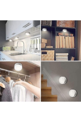 Uzaktan Kumandalı Led Dolap Aydınlatması, Dolap Aydınlatması Çok Renkli