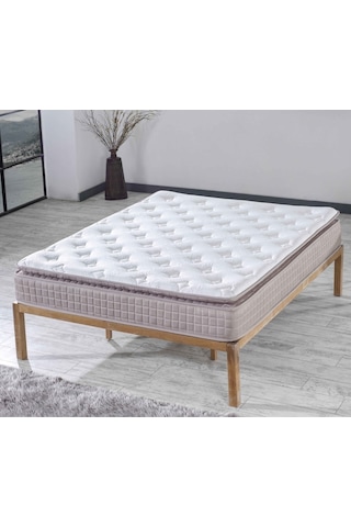 Mu&bah Zambak Ortopedik Pedlli Yaylı Yatak 120x200