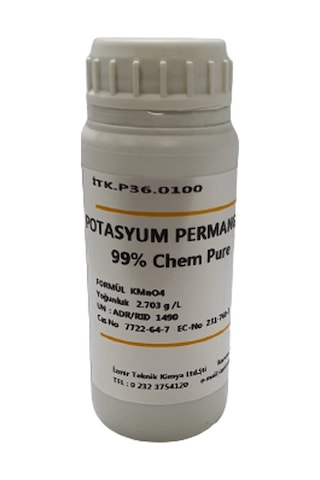 Potasyum Permanganat Saf -100 Gr.