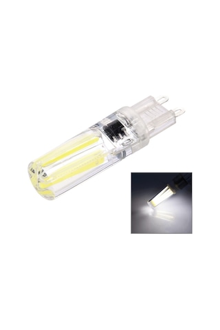 G9 4w Silikon Dimmable 8 Led Filament Ampul Beyaz