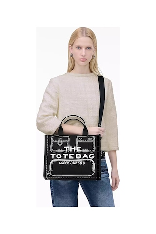 Marc Jacobs The Tote Bag Medium Kadın El Ve Çapraz Çanta 2p5htt023h03 Siyah