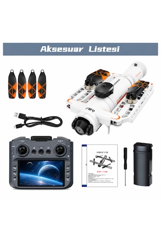 Gps Kameralı Drone 4k Hd Katlanabilir Fpv Uzaktan Kumandalı Profesyonel Drone