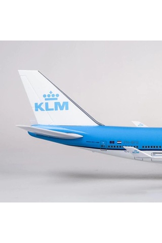 Klm Air Boeing 747 Yolcu Uçağı Model Uçak 1/160 Ölçek 47cm