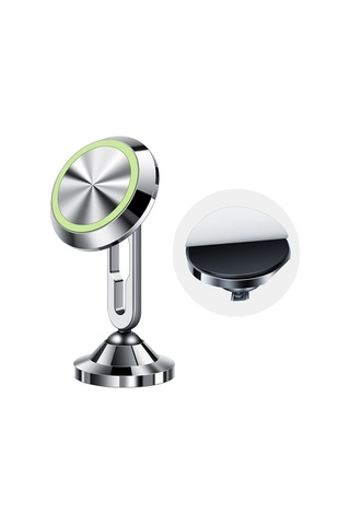 Jmary Mh-76 360 Derece Dönebilen Magnetik Düz Zemin Araç Telefon Tutucu Siyah