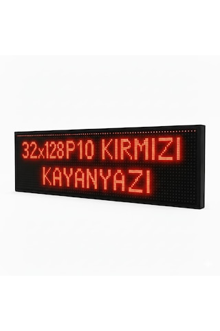 Ledgrafik 32x 128 Kırmızı Led Tabela Çift Taraflı