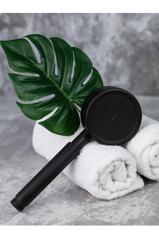 Homeben Duş Başlığı Hortumlu Siyah Metal 91640783 Siyah Mat