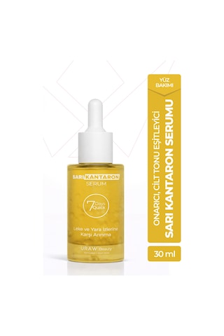 Uraw Cilt Tonu Eşitleyici ve Onarıcı Sarı Kantaron Serumu 30 ML