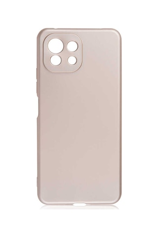 Xiaomi Mi 11 Lite Kılıf Zore Premier Silikon Kapak Gold