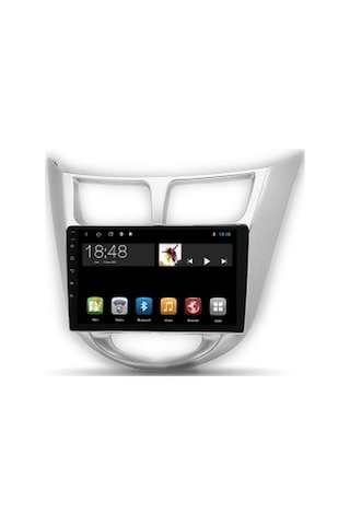 Hyundai Accent Blue 2010-2019 Gri 4gb Ram 64gb Hafıza 8 Çekirdek Carplay Kamera Android Multimedya 9"