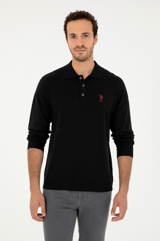 U.s. Polo Assn. Erkek Siyah Kazak /triko 50293506-vr046 Siyah