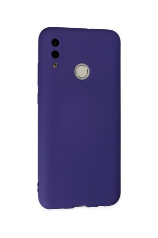 Tedar Huawei P Smart 2019 Kılıf Nano İçi Kadife Silikon - Mor Najmaddin standart
