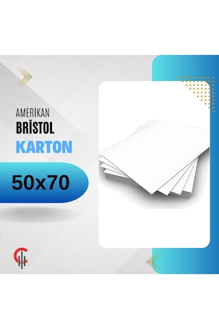 Çözüm Kağıt Amerikan Bristol Karton 50x70 350 Gr - 10 Adet Çözüm Kağıt Amerikan Bristol Karton 50x70 350 Gr - 10 Adet