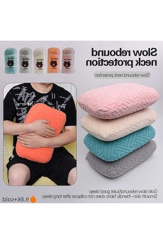 Trendooze West Lake Blue Seyahat Yastığı, Yavaş Geri Tepme Boyun Desteği, Yıkama İçin Batı Gölü Mavisi