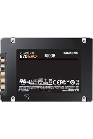 500 Gb 870 Evo Samsung 2.5 Sata3 Mz-77e500bw 560-530 Mb/s Samsung