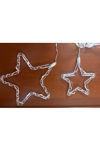 Led Işık - Yıldız 10 Saçaklı Renkli