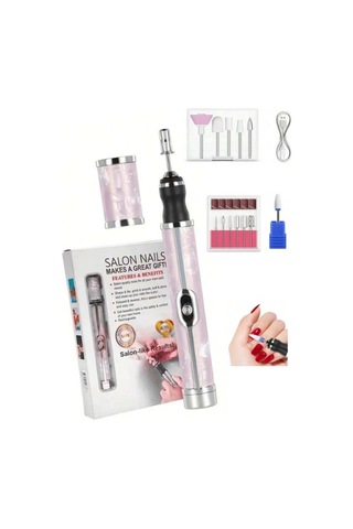 River World Tırnak Bakımı İçin Pedikür Manikür Seti Şarjlı
