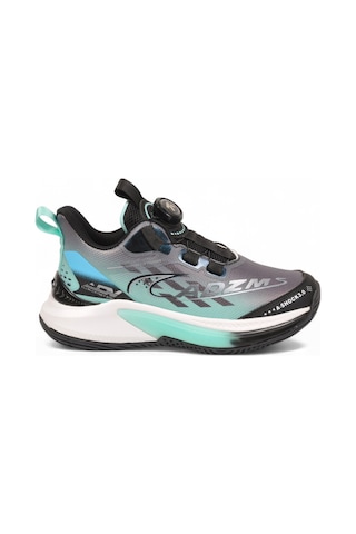 Marcokids Akıllı Bağcıklı Hafif Rahat Yeşil Unisex Çocuk Spor Ayakkabı Sneaker Play F