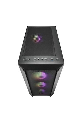 Fsp Cmt 218 4 X 120mm Fixed Rgb Fan Temperli Cam Kasa