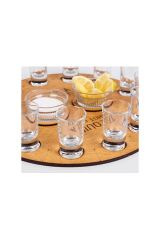 Micro Wood Tekila Tepsisi, Tekila Shot Party, Tekila Bardağı Genel
