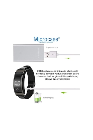 Microcase 4 Pin 7.62Mm Konnektör Akıllı Saat Manyetik Şarj Al2750