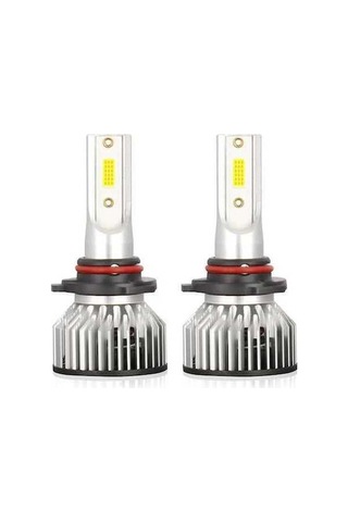 Ulzyvf Uyumlu Ultra Su Geçirmez Yüksek Parlaklık Led Kc Ip68, Far Cob Ampulü 9005/hb3/h10 6000k 2 Adet