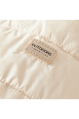 Name It Nmfmarble Unisex Çocuk Şişme Mont 13241673 Ekru