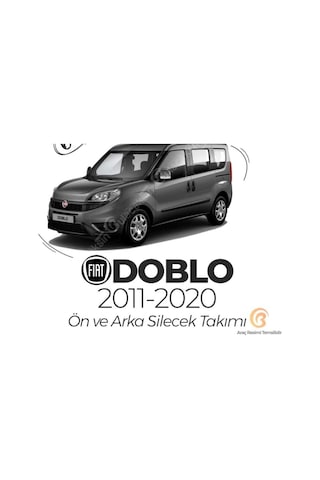 Ön Ve Arka Silecek Seti Fiat Doblo 2011-2020 İle Uyumlu