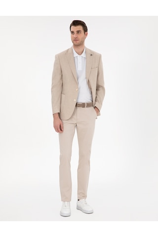 Pierre Cardin Erkek Bej Pantolon Kanvas-chino 50305450-vr011 Bej