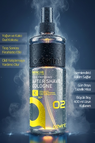Ostwint After Shave Oud Kokulu Tıraş Kolonyası No:2 400 ML