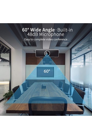 1080p Mikrofonlu Tam Hd Web Kamerası, Usb Akıllı Bilgisayar Kamerası, Tak Ve Çalma, Sosyal Video İçin Sürücüsüz, Canlı Akış, Uzaktan Eğitim