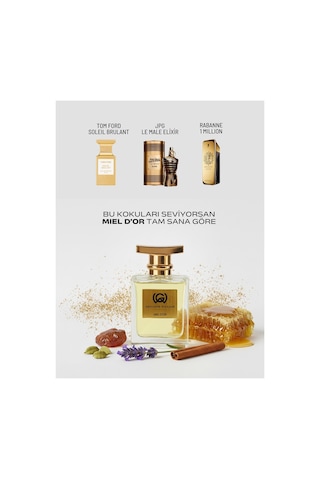 Miel D Or Erkekparfüm Edp Baharat