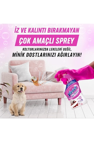 Vanish Oxi Action Çok Amaçlı Halı , Koltuk Ve Evcil Hayvan Leke Çıkarıcı Sprey 500 ML
