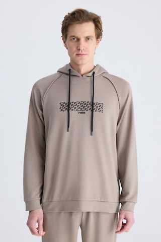 Twn Slim Fit Vizon Düz Rayon Sweatshirt 4ece24702002m V01