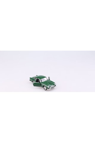 Kinsmart 1963 Aston Martin Db5 Hardtop Diecast Model Araba 1:36 Ölçek Yeşil