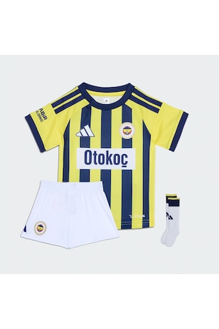 Fenerbahçe S.k. Çubuklu Forma 26/27 Miniset İç Saha Forması Lacivert - Sarı