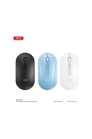 M13 Kablosuz Aerodinamik Wireless Mouse, Pc, Laptop, Mac Os Uyumlu, Dual Mode Kablosuz Sessiz Mouse Kablosuz