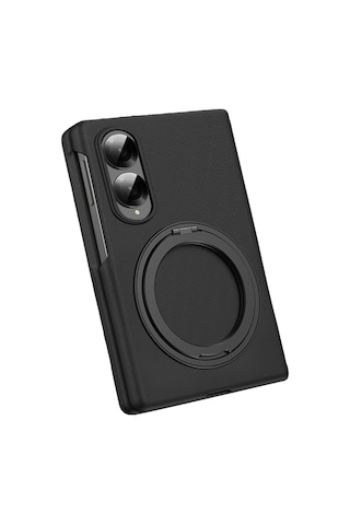 Joko Samsung Uyumlu Galaxy Z Fold 8 Thunder Standlı Magsafe Kapak - Siyah Çok Renkli