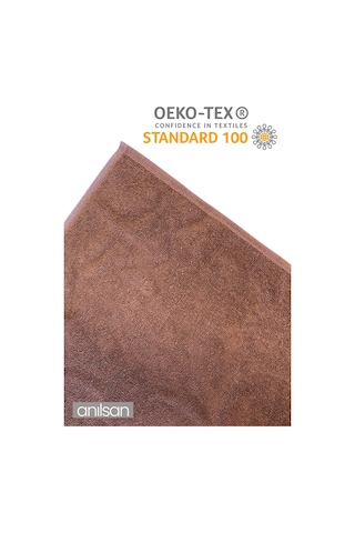 6'lı Kahverengi Banyo Havlusu - 70x140 Cm, 490 Gr, %100pamuk, Spa Ve Otel Havlusu, Günlük Kullanıma Kahve