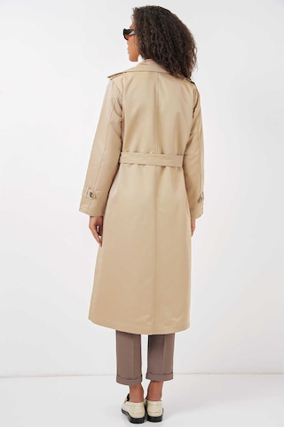 Gabria Ön Düğmeli Trenchcoat Bej