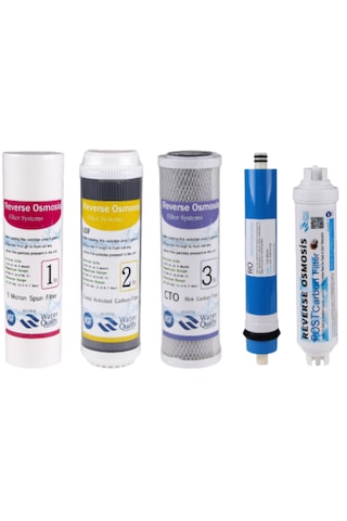 Reverse Osmosis Su Arıtma Komple Filtre Takımı Water Quality