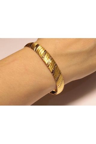 Hakan Güler Kuyumculuk 22 Ayar Altın Meltem Model Bilezik 12002