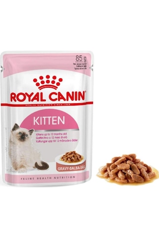 Royal Canin Kitten Instinctive Gravy Pouch Yavru Kedi Yaş Maması 85 G