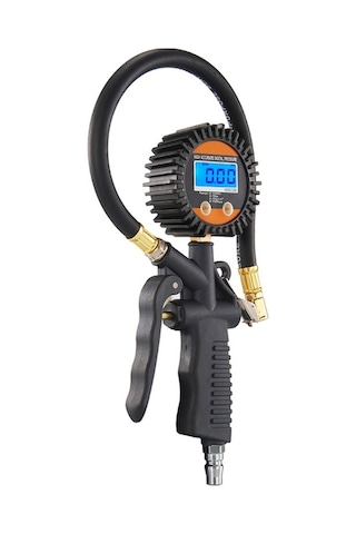 Sones Araba Dijital Lcd Ekran Lastik Hava Basıncı Şişirme Ölçer Araç Test Cihazı Enflasyon İzleme