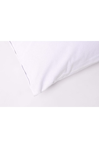 Mikro Fermuarlı Su Geçirmez Sıvı Geçirmez Yastık Alezi Yastık Koruyucu Beyaz