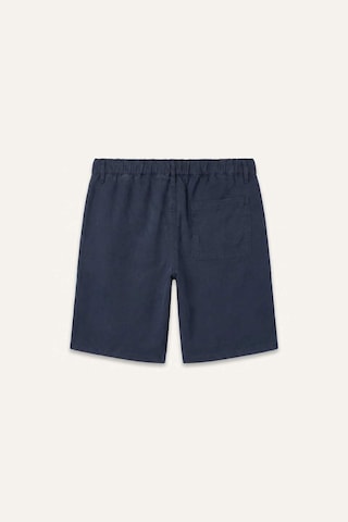 Defacto Relax Fit Akışkan Kumaş Bermuda Şort E0804AX25SM Lacivert