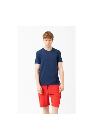 Benetton Benettton Erkek Lacivert T-shirt Lacivert