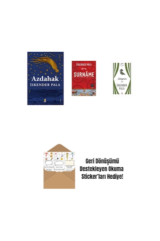 Azdahak + Surnâme - Bir Osmanlı Mâcerası + Süleyman Ciltli + Okuma Sticker'ları